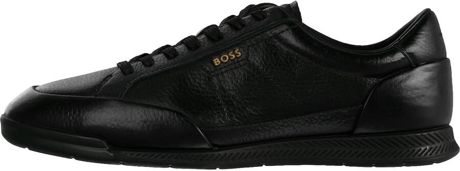 BOSS Sneakers laag 'Nitan' zwart