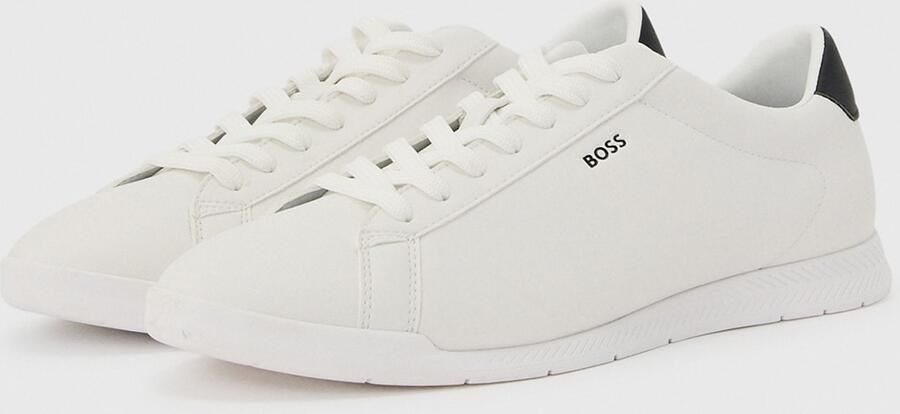 Boss Sneakers in leerlook model 'Nitan_Lowp_pltd' - Foto 6
