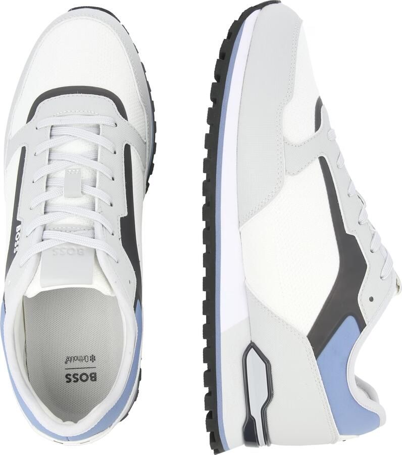 BOSS Sneakers laag 'Parkour' blauw grijs zwart wit - Foto 3