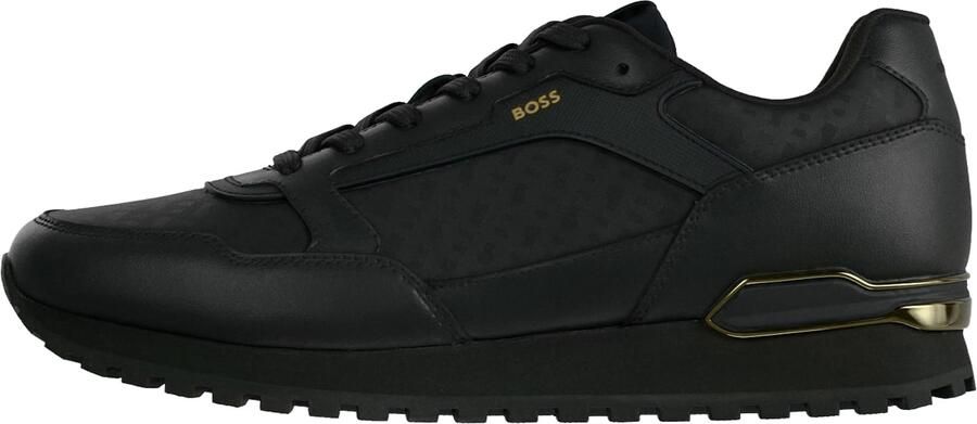 Boss Sneakers van echte leermix model 'PARKOUR-L_RUNN_NMNAL' - Foto 2