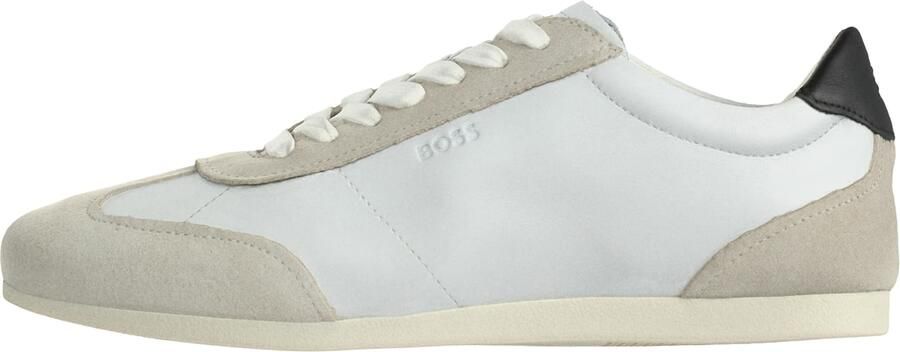 BOSS Sneakers laag 'Solenne' taupe zwart wit
