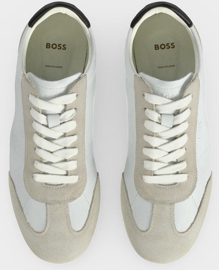 BOSS Sneakers laag 'Solenne' taupe zwart wit - Foto 3