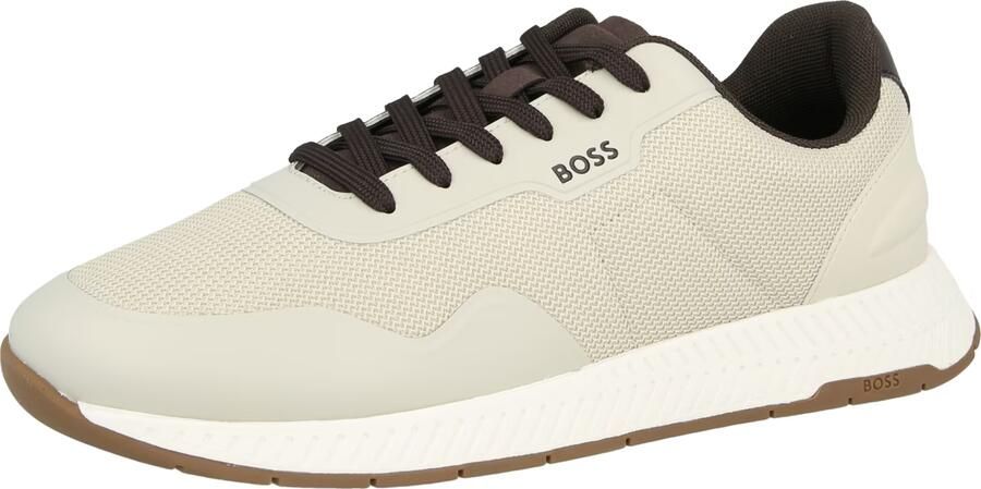 Hugo Boss Titanium Runn Sneakers Laag Beige - Foto 9