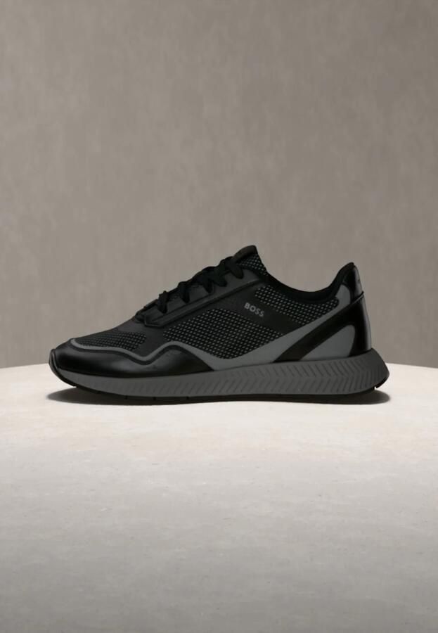 BOSS Sneakers laag 'Titanium' grijs zwart - Foto 4