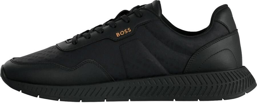 BOSS Sneakers laag 'Titanium' zwart
