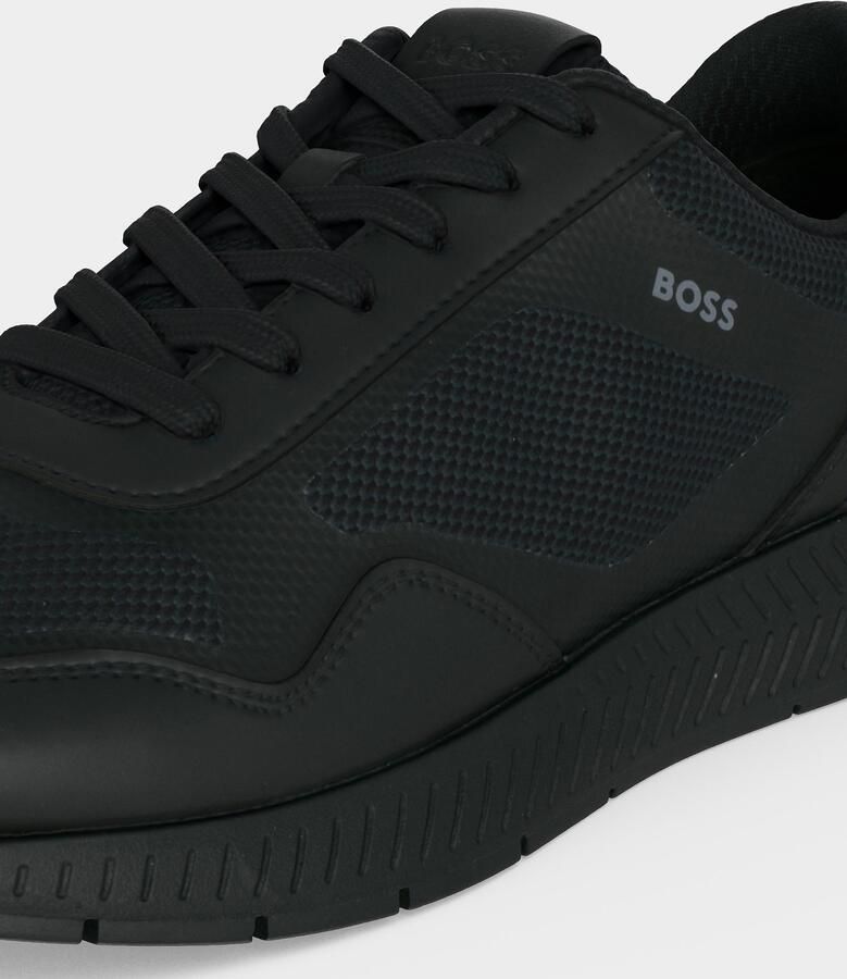 BOSS Heren Sneakers Zwart 50568928 005 Titanium - Foto 2