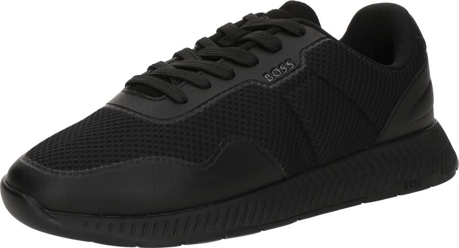 BOSS Sneakers laag 'Titanium' zwart