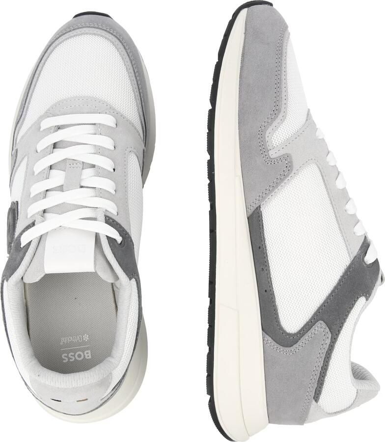 BOSS Heren Sneakers Wit 50554612 061 Vinston Runn Sdmebb - Foto 3