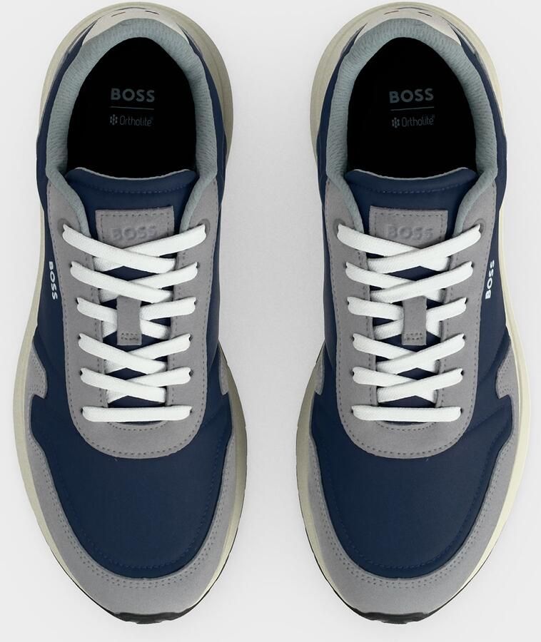 BOSS Sneakers laag 'Vinston' navy grijs - Foto 3