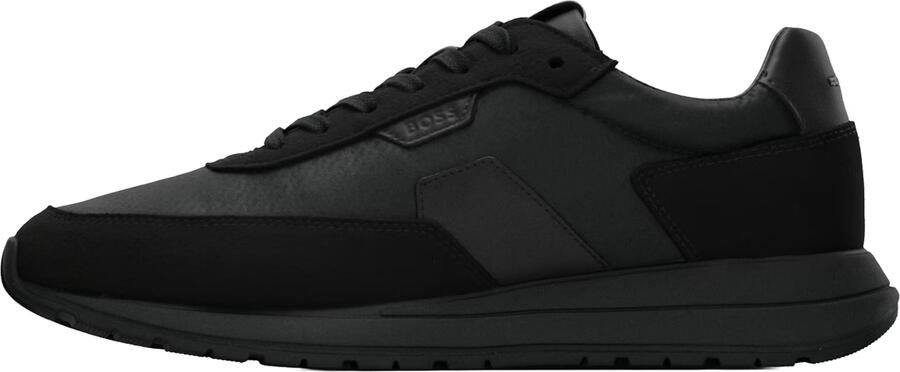 BOSS Heren Sneakers Zwart 50557841 005 Vinston Runn Sdnymns - Foto 3