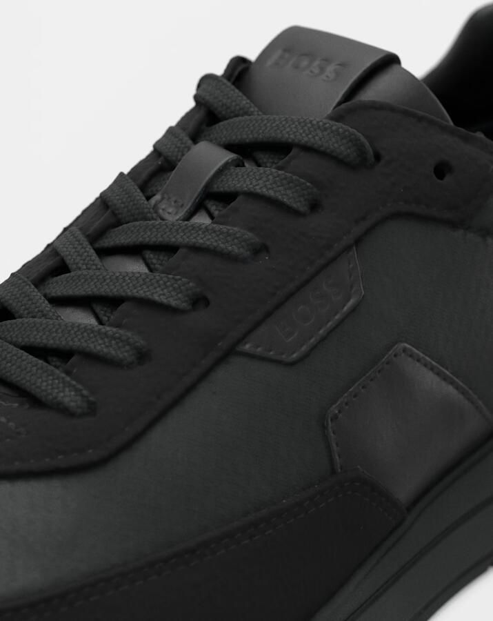 BOSS Heren Sneakers Zwart 50557841 005 Vinston Runn Sdnymns - Foto 5