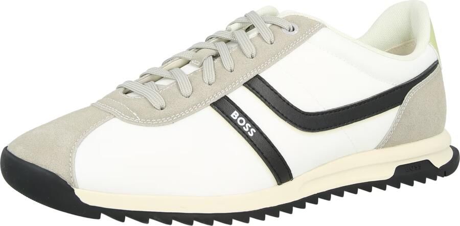 Hugo Sneakers van stof Ronde neus Vetersluiting aan de voorkant Logo - Foto 3