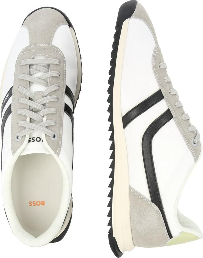 Hugo Sneakers van stof Ronde neus Vetersluiting aan de voorkant Logo - Foto 4