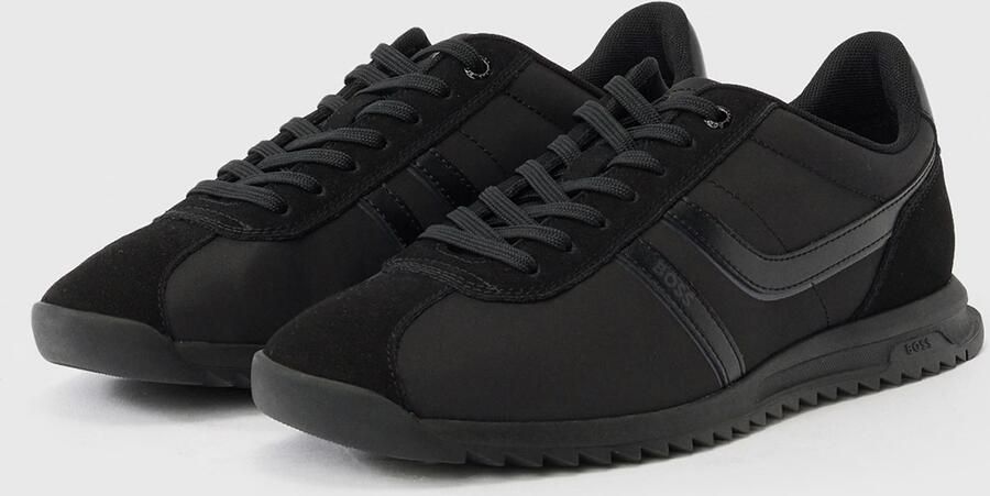 Boss Orange Lage sneakers met details in suèdelook model 'ZAYN' - Foto 6