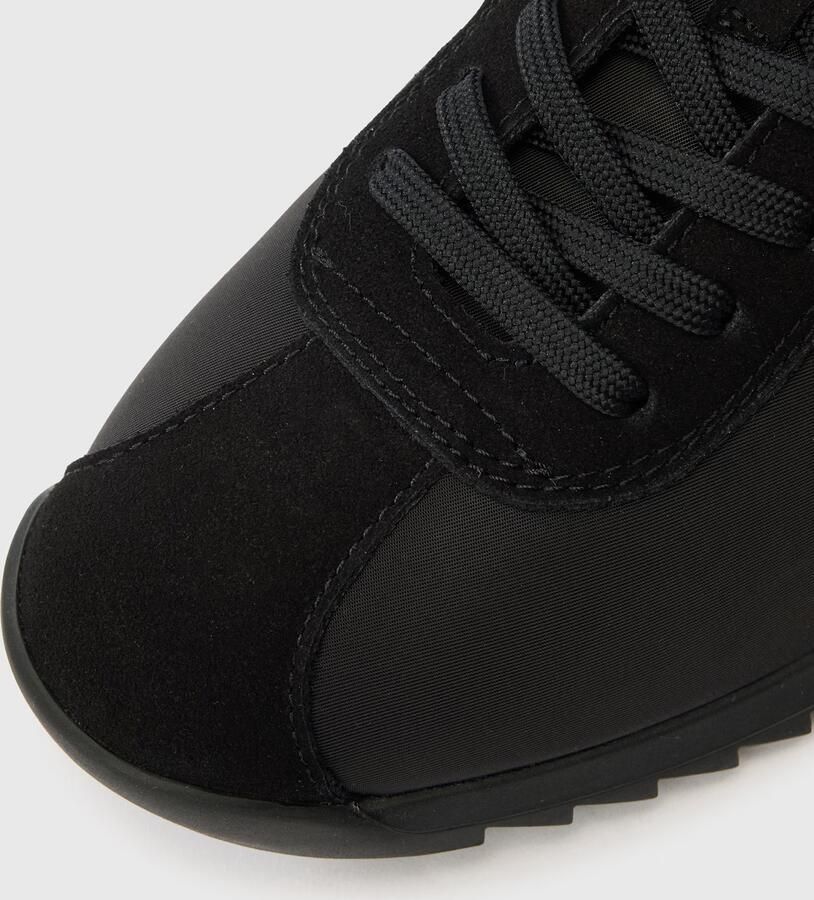 Boss Orange Lage sneakers met details in suèdelook model 'ZAYN' - Foto 4