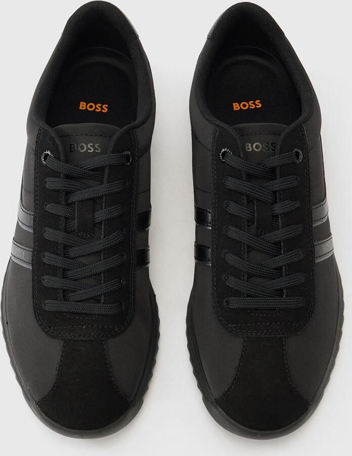 Boss Orange Lage sneakers met details in suèdelook model 'ZAYN' - Foto 5