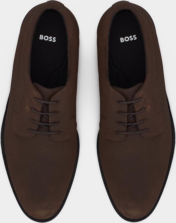 Boss Veterschoenen van echt runder suède model 'TAYIL' - Foto 3