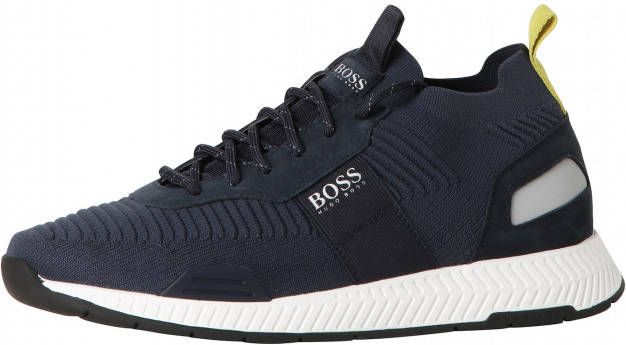 Boss Titanium Runn Knst1 50452034-410 Mannen Marineblauw Sneakers - Foto 2