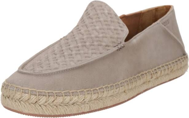 Boss Leren loafers met structuurmotief model 'Madeira'