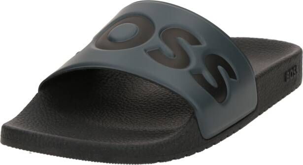Boss Slippers met logodetails model 'Aryeh'