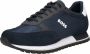 Boss Hugo Sneakers Heren Lage sneakers Herenschoenen Canvas Parkour runn NOS Blauw - Thumbnail 4