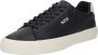 Hugo Boss Blauwe Leren Sneakers Herfst Winter Collectie Blue Heren - Thumbnail 5