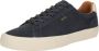 Hugo Boss Blauwe Suède Lage Sneakers Vetersluiting Blue Heren - Thumbnail 2