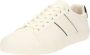 Hugo Boss Witte Leren Sneakers Rubber Zool Veters White Heren - Thumbnail 4