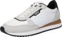 BOSS Lage Sneakers Heren Baltimore Tenn Maat: 44 Materiaal: Leer Kleur: Wit - Thumbnail 6