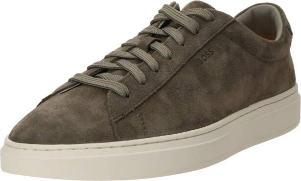 Boss Sneakers met labeldetails model 'Kieran'