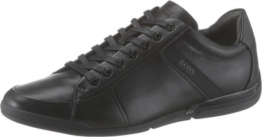 tempel repetitie Kano Hugo Boss Saturn Lowp Lage sneakers Leren Sneaker Heren Zwart - Schoenen.nl