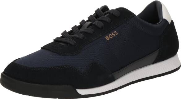 Hugo Boss Zilverstraat Heren Sneakers Blue Heren - Foto 5