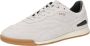 Hugo Boss Grijze Leren Sneakers Voor Mannen - Thumbnail 2
