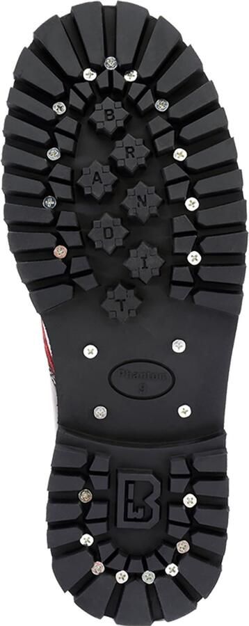 Brandit Rub Off Phantom 10 Eye Veterlaars 47 Shoes Bordeaux rood Rood - Foto 6