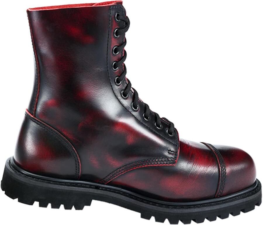 Brandit Rub Off Phantom 10 Eye Veterlaars 47 Shoes Bordeaux rood Rood - Foto 2