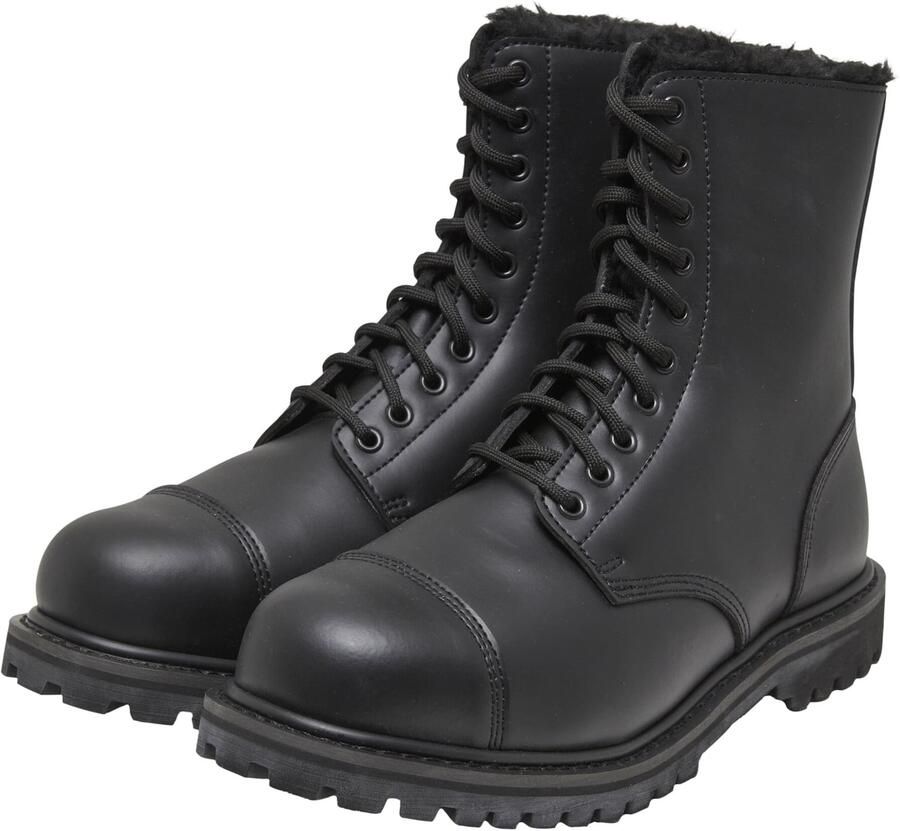 Brandit Phantom Fur Liner 10 Eyelet Veterlaars 47 Shoes Zwart - Foto 2