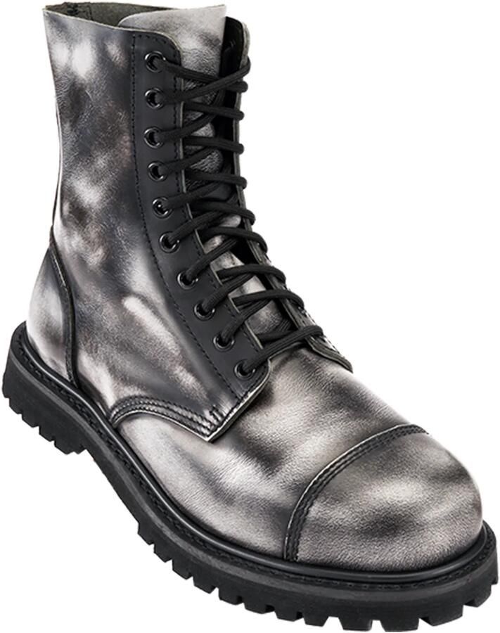 Brandit Rub Off Phantom 10 Eye Veterlaars 47 Shoes Zwart Grijs