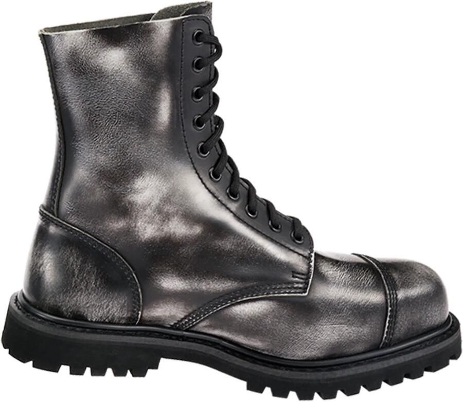 Brandit Rub Off Phantom 10 Eye Veterlaars 47 Shoes Zwart Grijs - Foto 2