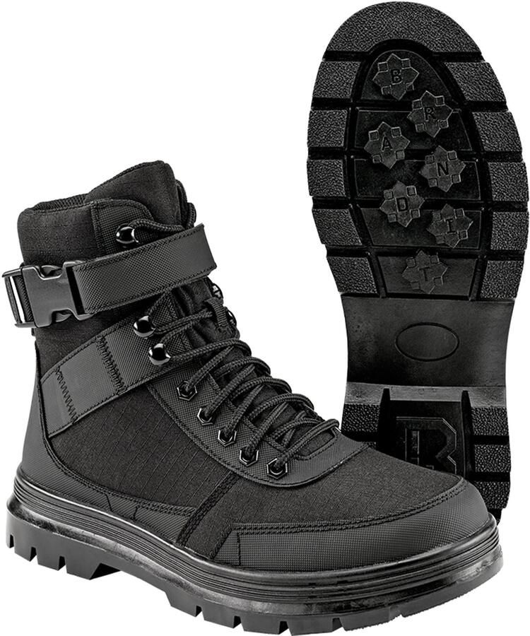 Brandit Tactical Boot Buckle 8 Eye Veterlaars 44 Shoes Zwart - Foto 3