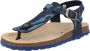 Braqeez Sammy Spain Jongens Sandalen Blauw Imitatieleer Gesp - Thumbnail 2