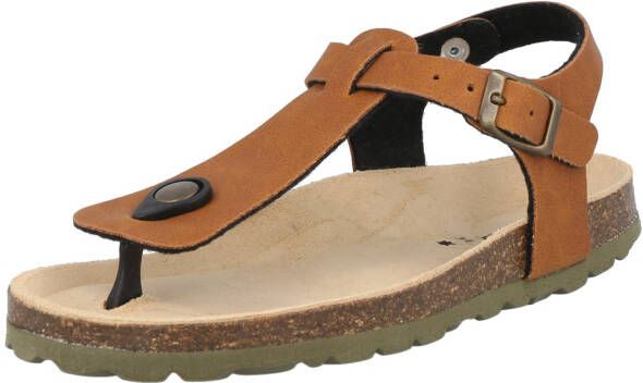 Braqeez Sammy Spain Jongens Sandalen Bruin Imitatieleer Gesp - Foto 2