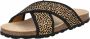 Braqeez 422422-513 Meisjes Slippers Beige Print Imitatieleer Geen Sluiting - Thumbnail 2