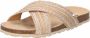 Braqeez 422422-502 Meisjes Slippers Beige Imitatieleer Geen Sluiting - Thumbnail 2