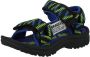 Braqeez Sky Sport sandalen kobaltblauw Jongens Textiel Meerkleurig 26 - Thumbnail 4