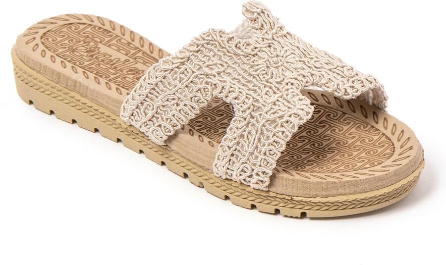 Brasileras Huisschoenen 'Braida' beige - Foto 3