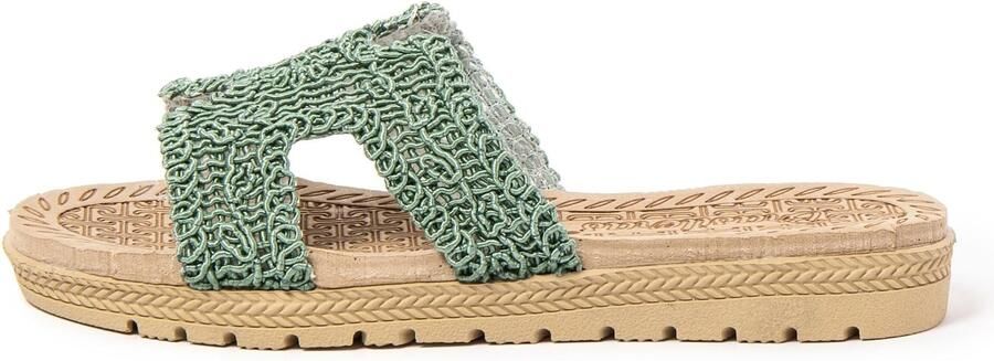 Brasileras Huisschoenen 'Braida' groen - Foto 6