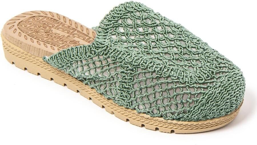 Brasileras Huisschoenen 'Suna' groen - Foto 3