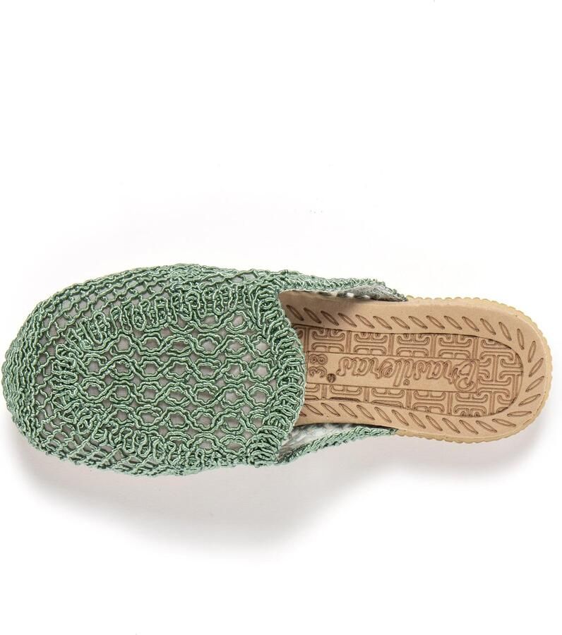 Brasileras Huisschoenen 'Suna' groen - Foto 4