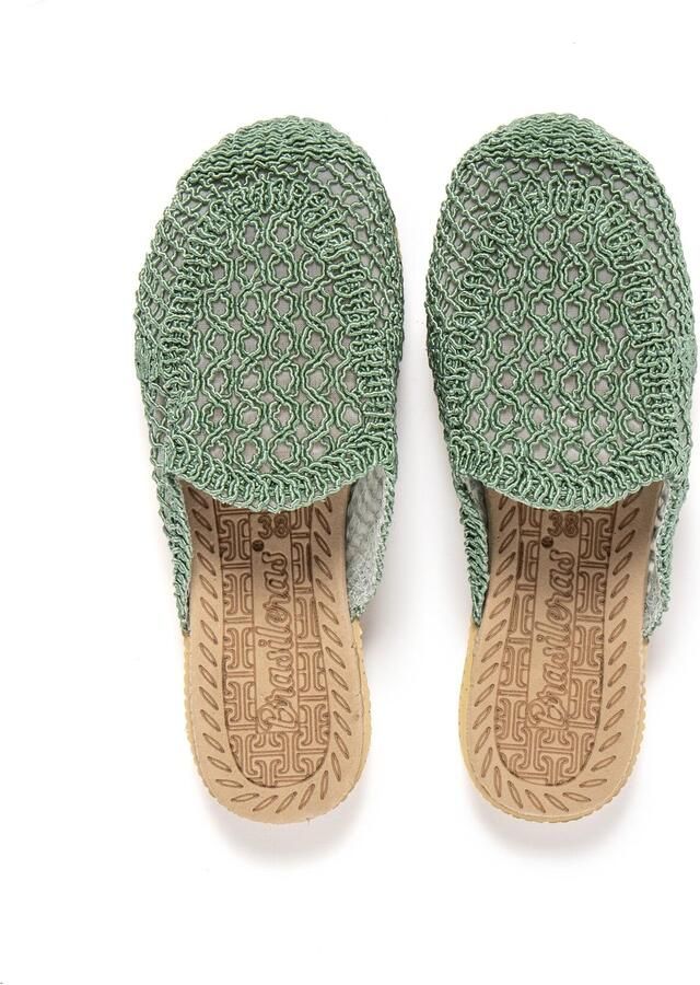 Brasileras Huisschoenen 'Suna' groen - Foto 5