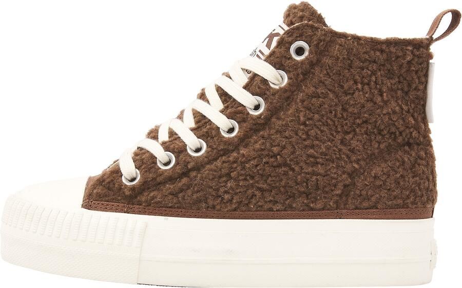 British Knights Kaya Mid Dames sneakers hoog Bruin Vrouwen schoenen - Foto 2